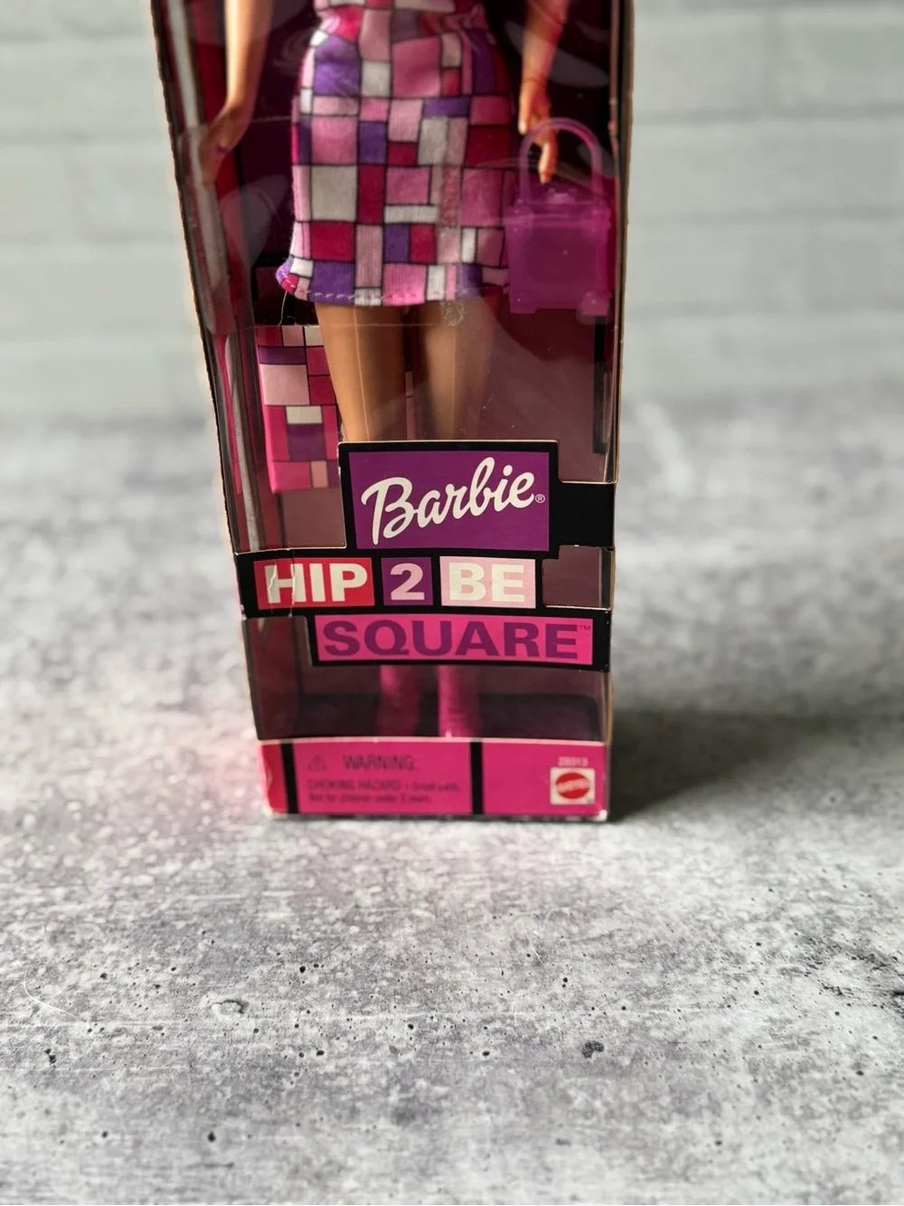 Vintage Y2K Barbie Hip 2 Be Square 2000 Mattel Pink New Sealed Doll